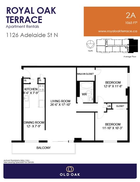 1126 Adelaide Street North 1-2 Beds Apartment, Affordable for Rent - Photo Gallery 21